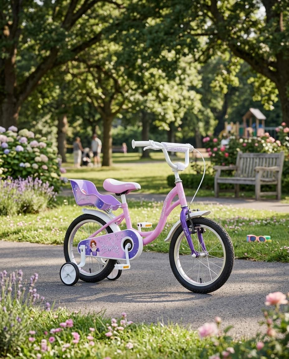 BICIKLI KIDS VISITOR PRINCESS 16" ROZI BICIKLI KIDS VISITOR PRINCESS 16" ROZI